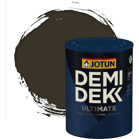 Peinture Bois - DEMIDEKK ULTIMATE - Satinée - RAL 6022 - 0,75L (1/2)