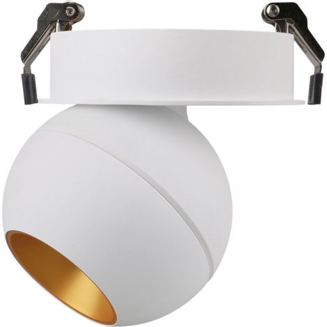 Empotrable techo tilt UKU1 Corte de fase L,C LED COB 7W 881lm(714lm)/913lm(704lm)/954lm(755lm) CRI90 2700K/3000K/4000K 60º Blanco Oro