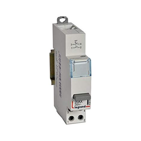Interruptor 20 A 250V 2 NA LEGRAND 412910