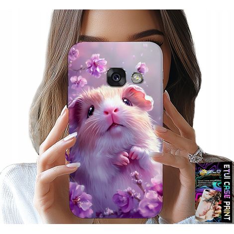 Custodia per Samsung A5 2017 - simpatici disegni di criceti e roditori per bambini (1/5)