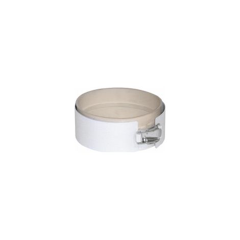 Ubbink – Clamp Ø 125mm blanc – Raccord mâle-mâle pour VMC – Collier métallique pour air frais – Installation facile dans espaces confinés (1/6)