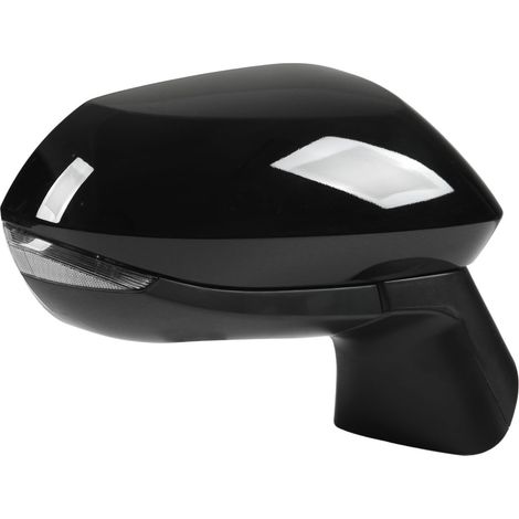Rétroviseur extérieur droit chauffant noir brillant avec clignotant intégré, remplacement pour Corolla E210 2020-2022 (1/5)