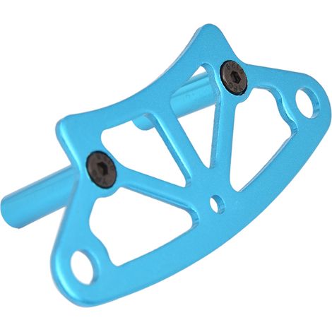 Frontstoßstange aus Aluminiumlegierung, passend für Redcat STR Nitro OnRoad 1/10 RC-Car-Ersatzteile (Blau) (1/5)