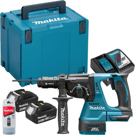 Bohrhammer 18V LXT SDS-Plus 2J (2x3.0 Ah) in MAKPAC - MAKITA DHR243RFJ