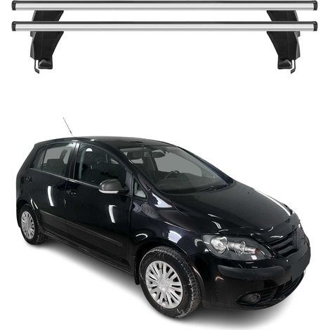 OMAC Dachträger Querträger Alu für VW Golf Plus mk5 2004-2009 – Abschließbar – T-Nut – City-Crash-getestet – Max. 50 kg Silber (1/5)