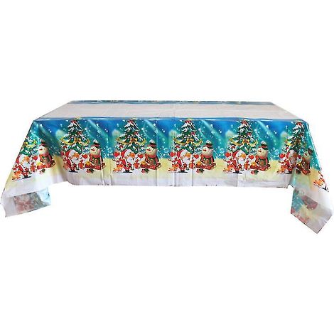 1 nappe jetable de Noël