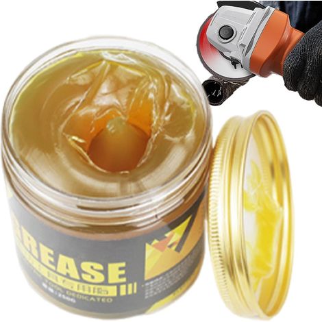Graisse universelle 250 g de graisse lubrifiante pour composants mécaniques Automobile, industrie, roulements de roue et ponceuses Graisse haute température pour l'entretien, la protection (1/5)
