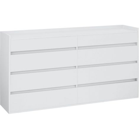 Kosmo-Commode 8 tiroirs Blanc