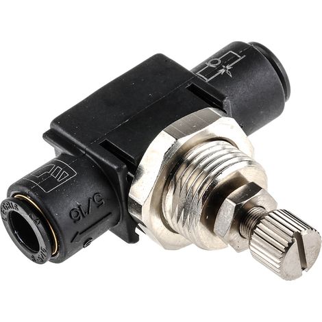 Régulateur de débit Legris 7 776, 8mm ( Prix pour 1 ) (1/2)