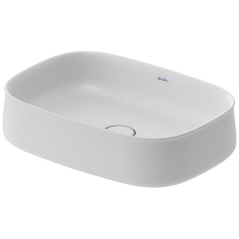 Duravit Zencha Aufsatzbecken 550 mm, ohne Hahnloch, 23735532791 (1/3)