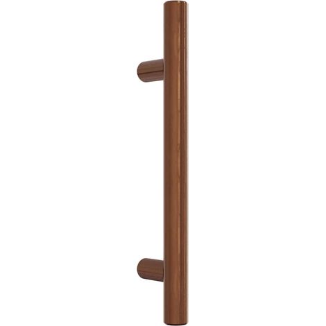 Tiradores para armarios 20 uds acero inoxidable bronce 96 mm vidaXL