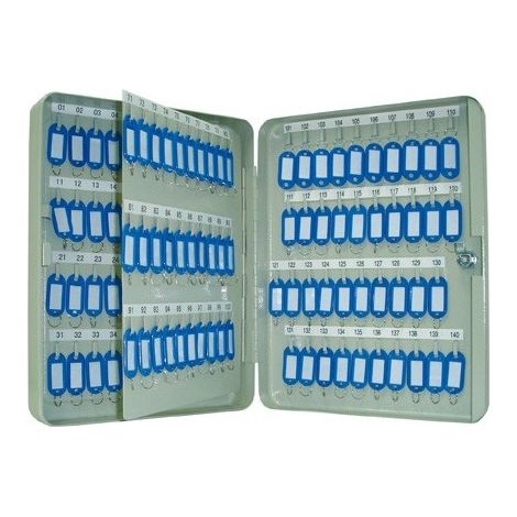 Armadio di sicurezza q-connect kf04275 140 chiavi acciaio 370x280x80mm
