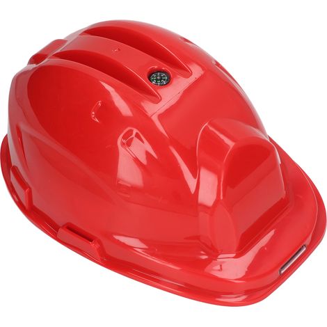 Casque de sécurité ventilé avec climatisation intelligente, protection solaire estivale et visière anti-soleil (norme US 100-240V, version simplifiée double ventilateur, batterie intégrée incluse) Rou (1/5)