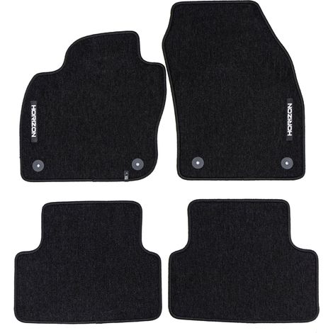 Tapis de Sol de Voiture pour VW T-Cross 2018-2025 Velours solide et durable 4Pcs (1/5)