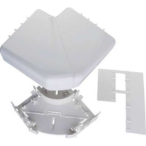 Angle plat 90° pour goulottes DLP monobloc 50x150mm blanc LEGRAND 010789