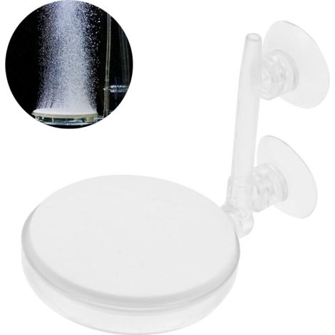 Aquarium Pierre a Air, pierre à air d'aquarium, avec Valve de Commande Silencieux Super High CO2 Diffuseur d'oxygène dissous pour Aquarium et hydroponique (100 mm)
