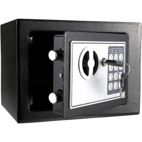 SJLERST AB5 Serrure électronique à clavier numérique, coffre-fort en acier pour la maison et le bureau (1/5)
