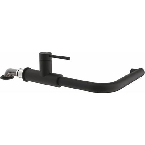 Naber Küchenarmatur SERVIZIO Namor 4 Fensterarmatur, schwarz matt, Hochdruck, Laminarstrahl (1/2)