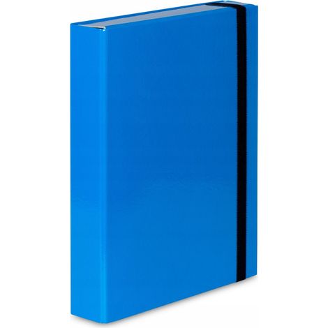 BOX-Ordner karibisch hellblau A"7 341/19 5CM 1199 (1/3)