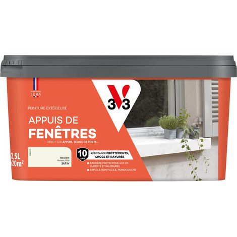 Peinture extérieure pour appuis de fenêtre V33 Meulière Satin 2,5L