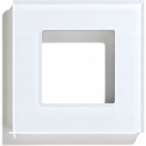 Marco de cristal de 1 campo BLANCO para el sistema RTX SH (1/3)