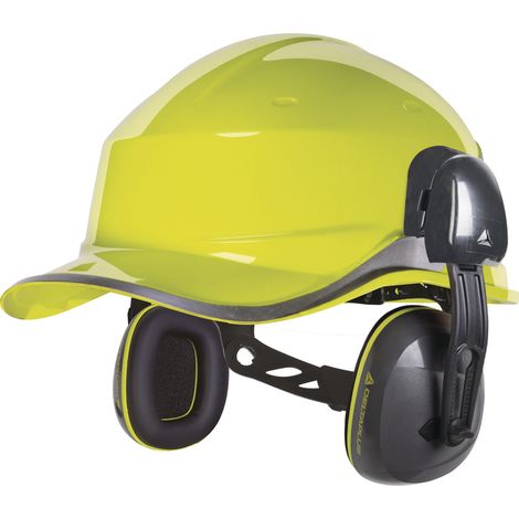 Kapselgehörschützer für Bauhelme - snr 26 db DELTA PLUS - INTERLIGHTHE