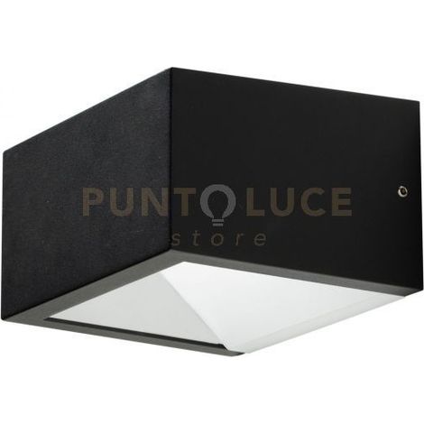 GES1150- APPLIQUE LED 3000-4000-6500K 320-380-378LM 9W IP54 COLORE ANTRACITE