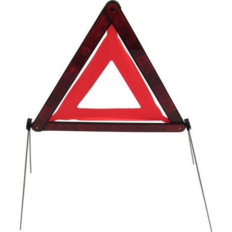 Emergency Breakdown Safety Triangle Sign (Car Truck Road Hazard Portable Warning) (1/5)