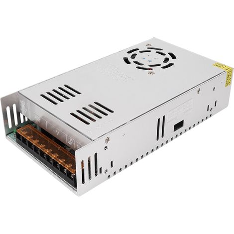 Alimentation à découpage en alliage d'aluminium, 48 V CC, ruban LED pour imprimantes 3D, S'400'48 (48 V/8,3 A/400 W), 110/220 V CA ±15 % (1/5)
