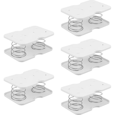Mounted Tissue Box No Drilling Required Durable White ABS