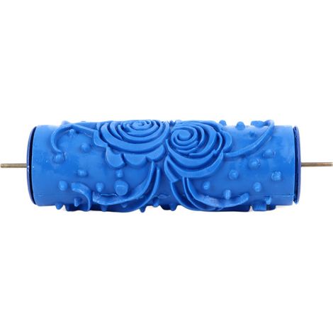 Beyamis Rouleau à peinture 5 pouces motif - Texturé décoratif fleur ZZ0077 (1/5)
