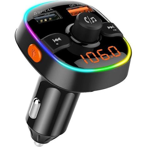 Auto-MP3-Player, Bluetooth, Atemlicht, FM-Radio, Schnellladefunktion (1/5)