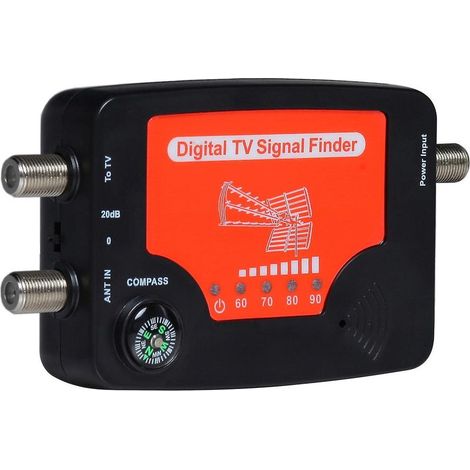 Recherche de signal TV avec affichage LED, testeur portable de force de signal d'antenne TV (1/5)