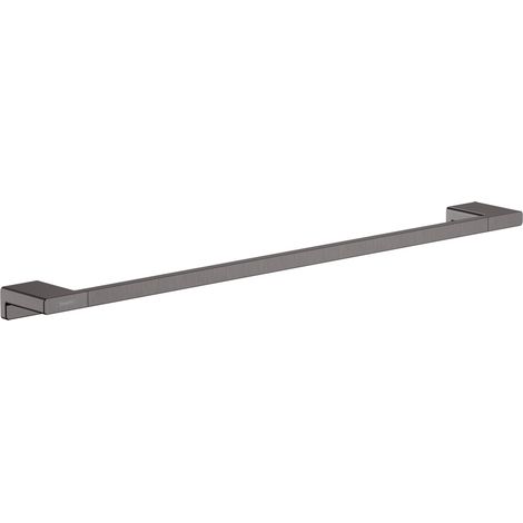 Hansgrohe AddStoris - Badetuchhalter, Länge 65 cm, Chrom schwarz gebürstet 41747340