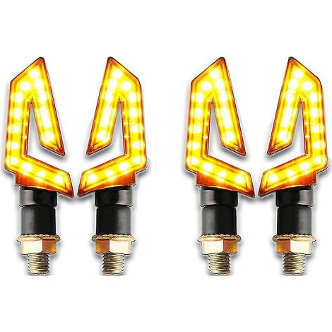 Juego de 4 intermitentes LED de 15 LED para scooter/motocicleta Cruise-yu (1/5)