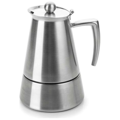 Cafetera Lacor hyperluxe 10 tazas acero inoxidable 1,22 kg