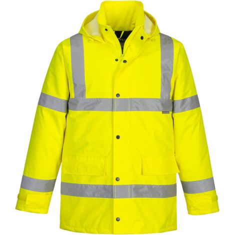 Parka de alta visibilidad Traffic colores flúor robusta y funcional S460 8XL Amarillo