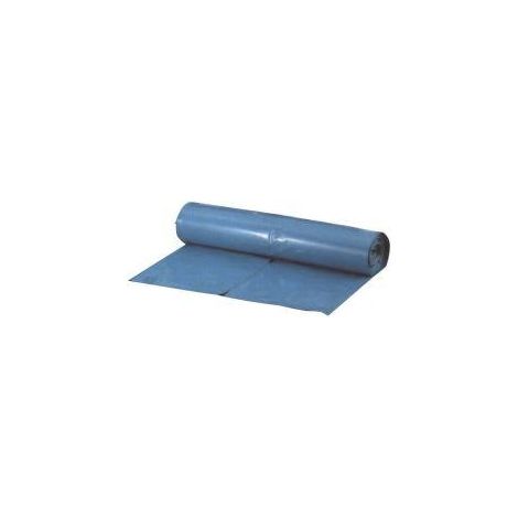 Müllsack 120 l, blau, 700 x 1100 mm ca. 80 my, Rolle a 15 Stück