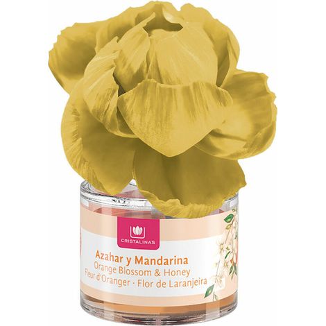 Deodorante per Ambienti Cristalinas Flor Perfumada Mandarino Fiori d'Arancio Fiore 40 ml