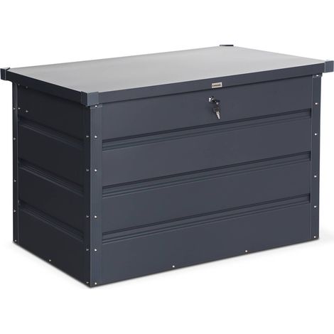 Metal garden box 285 L Anthracite 99x61x62 cm - Dallas