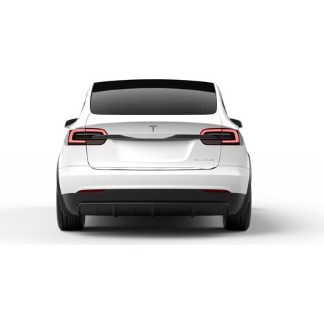 TESLA Model X - Moldura cromada para la tapa del maletero (1/3)