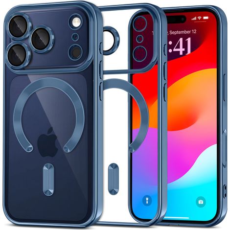 Funda Electro MagSafe para iPhone 17 Pro - Azul (1/5)