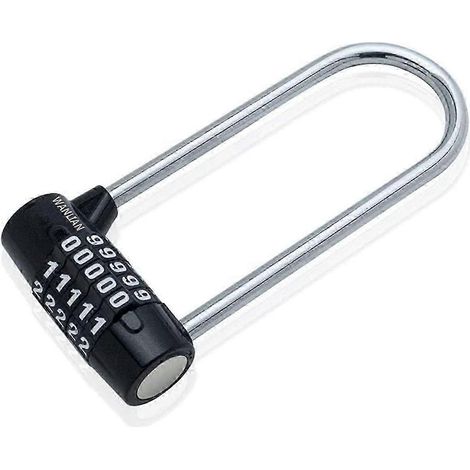 Grandes Longues Beam Locker porte de l'armoire poignes combinaison serrure cadenas gym 5 chiffres sécurité bagages casier armoire (1/5)