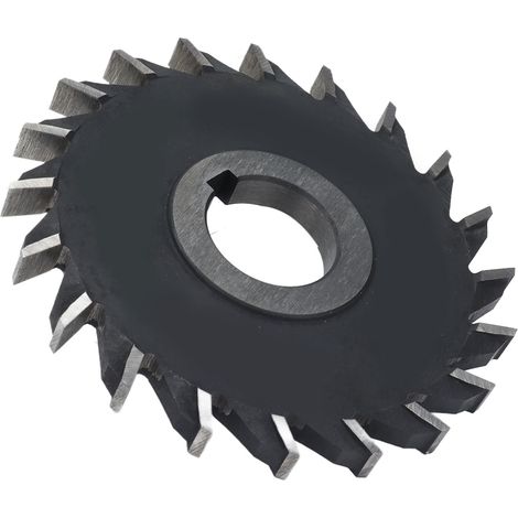 HSS-Fräser, Kreissägeblattsatz für Zahnräder, 32 mm Bohrung, 125 x 10 mm Scheibe, Präzisionsmetallbearbeitung. (1/5)