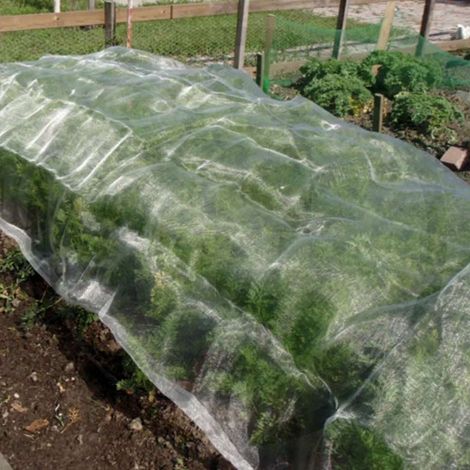 Túnel de malla para invernadero, mosquitera para hortalizas, 1,83 x 3 m