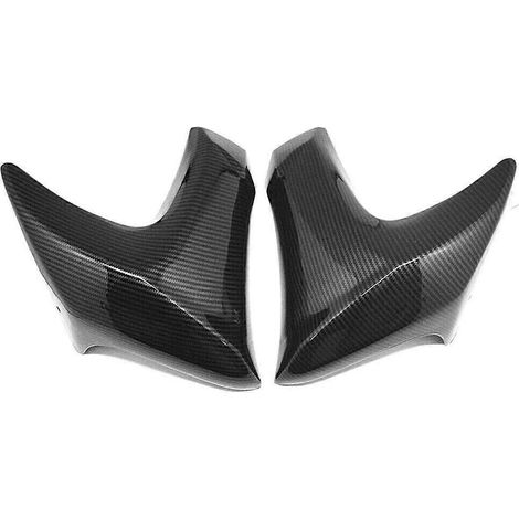 Cache-radiateur moto pour ER6N, motif fibre de carbone -- (1/5)