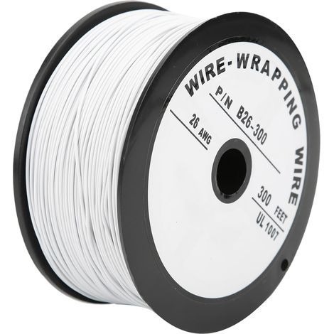 UL1007 câble de connexion de fil électrique ligne de câblage d'aviation en cuivre étamé 100 mètres 26AWG (1/5)