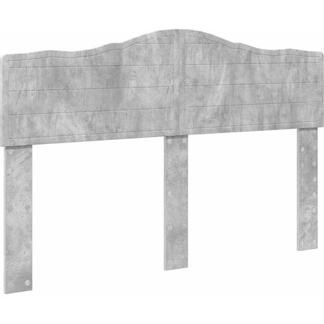 Maison Exclusive - Kopfteil Beton Grau Holzwerkstoff