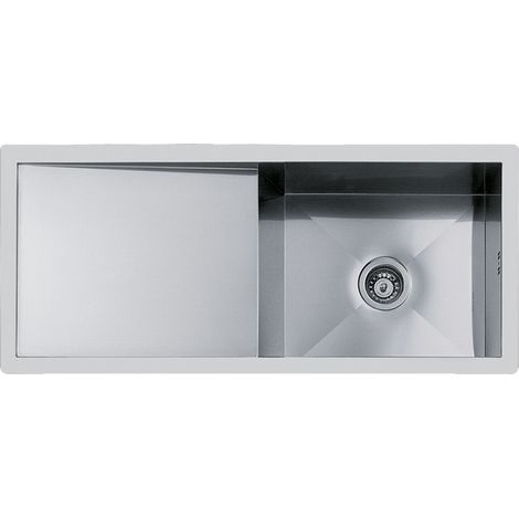 Foster Quadra 106.1V.FT Fregadero empotrado Rectangular Acero inoxidable (1/2)