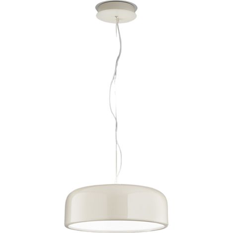 Sospensione Moderna Velia Metallo Bianco Led 20W Dimmerabile Ip20 (1/2)